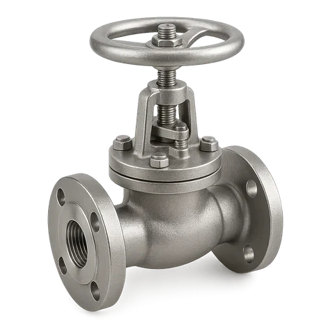 Клапан запорный нержавеющий 15нж22нж Ду 20 Ру 40